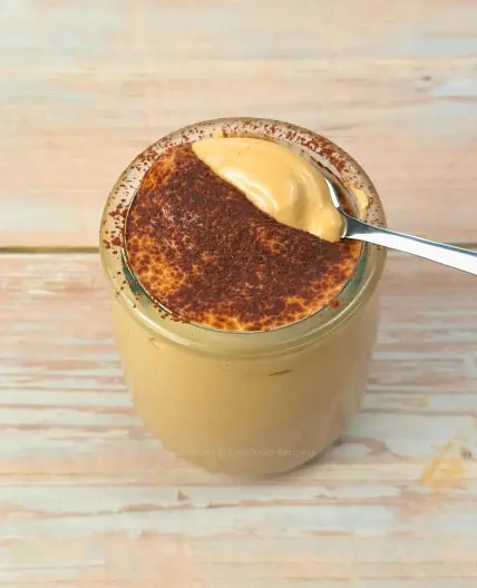 High Protein Keto Cottage Cheese Tiramisu Mousse