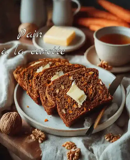 Recette Pain à la carotte