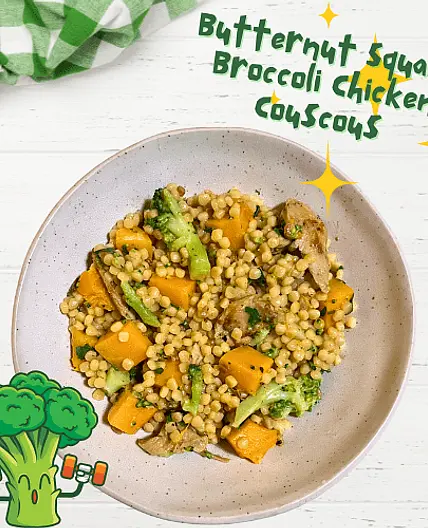 Butternut Squash Broccoli Chicken Couscous