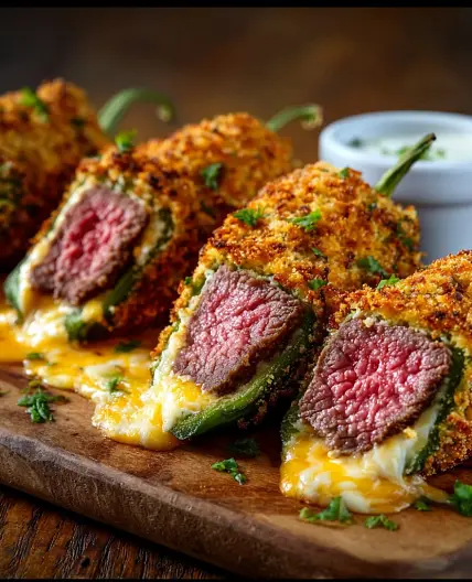 Deer Tenderloin Jalapeño Poppers Bold