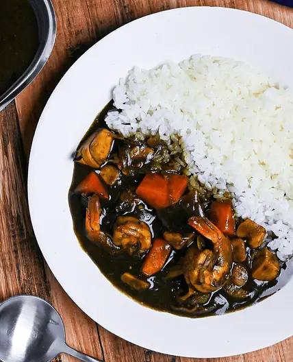 Japanese Dark Seafood Curry