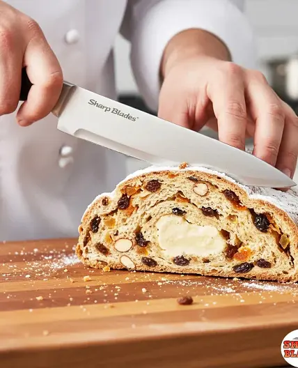 Traditional German Stollen Recipe | Christmas Bread | Sharp Blades