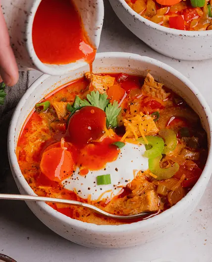 Buffalo Chicken Chili Recipe