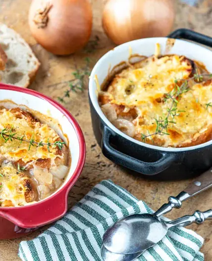 Französische Zwiebelsuppe