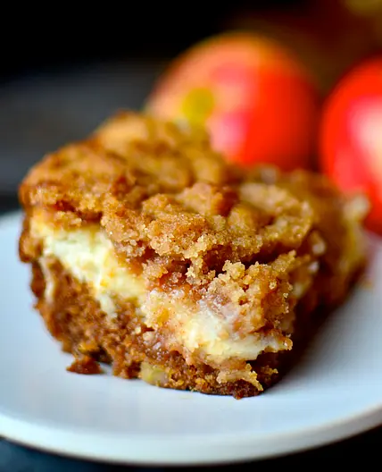 Cream Cheese Apple Coffee Cake