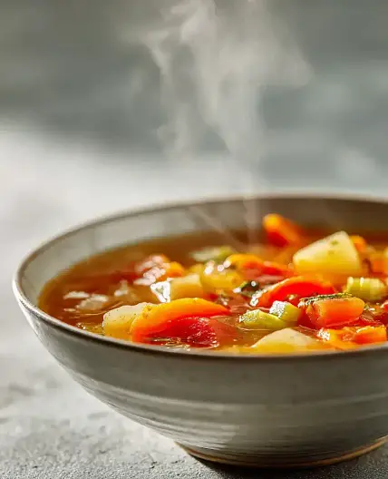 Old Fashioned Homemade Vegetable Soup