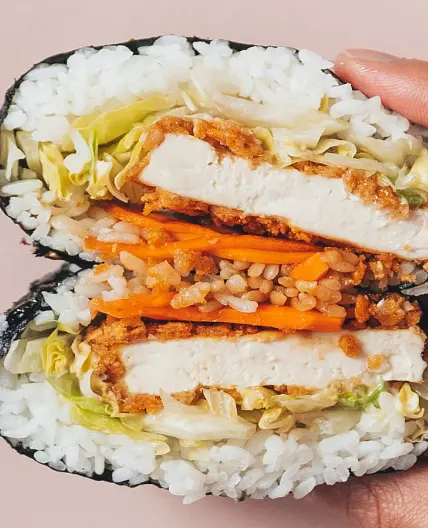 Tofu Katsu Onigirazu