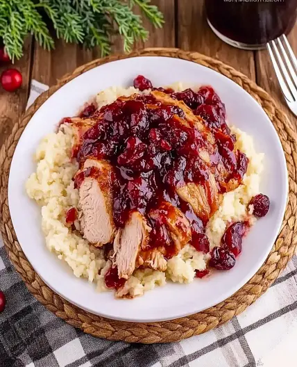 Savory Crock Pot Cranberry Pork Loin for Effortless Holiday Feasts