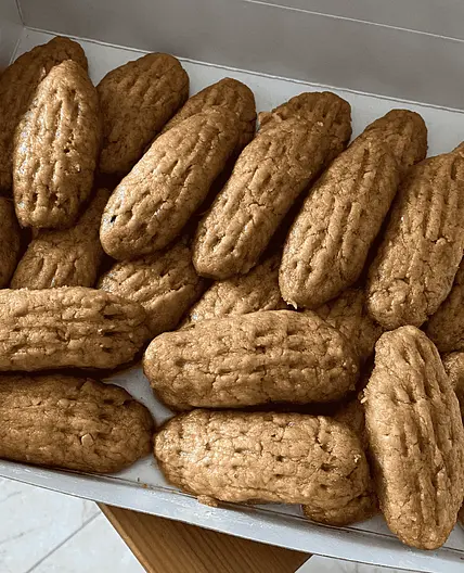 Dudove (Bosnian Sweet Date Rolls)