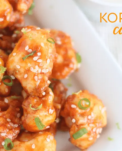 Korean Fried Cauliflower in the Air Fryer