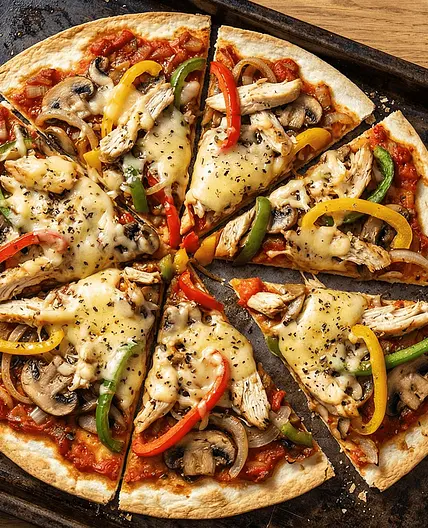 Lean Girl Wrap-Pizza