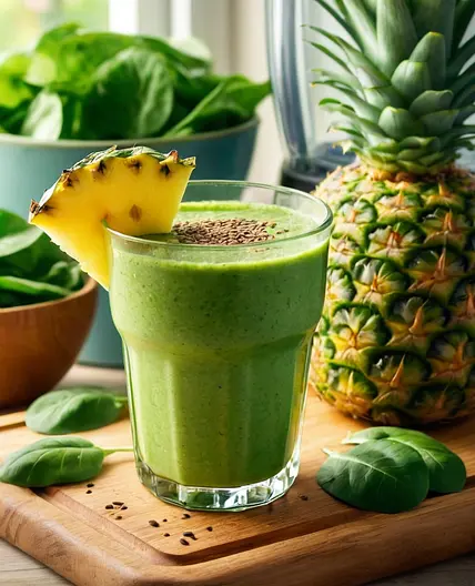 Pineapple Spinach Smoothie