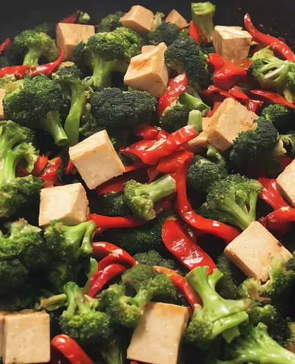Broccoli Tofu Stir Fry
