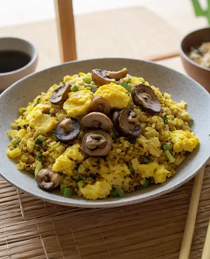 Curcumin Cauliflower Fried Rice