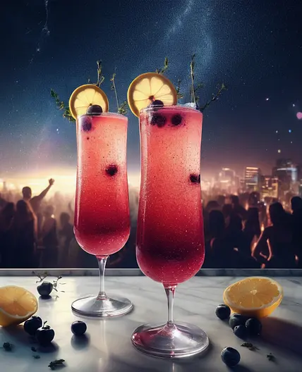 Blueberry Thyme Spritz