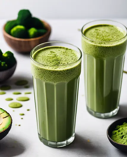 Iced Green Longevity Tonic