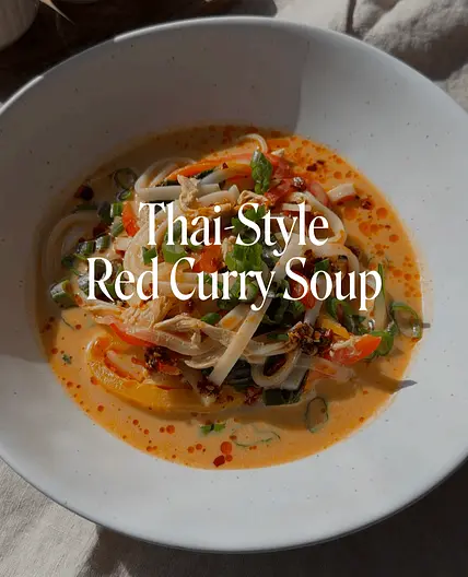 Thai-Style Red Curry Soup