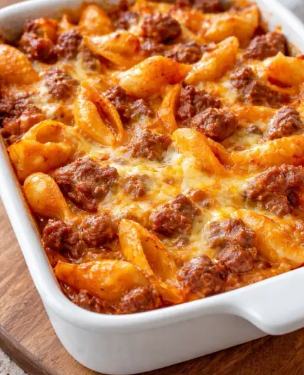 4 Ingredient Hamburger Casserole