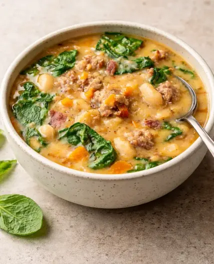 Italian Sausage White Bean Soup