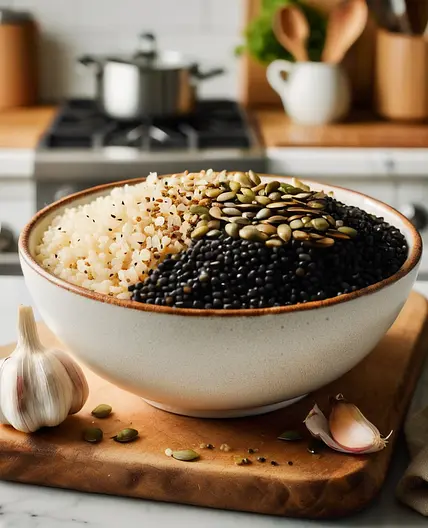 Fortifying Millet & Lentil Bowl