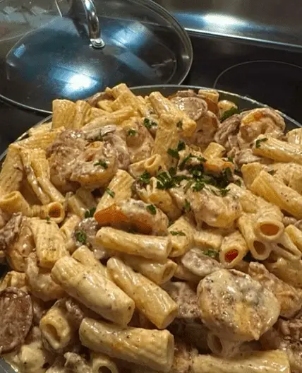 Cajun sausage pasta