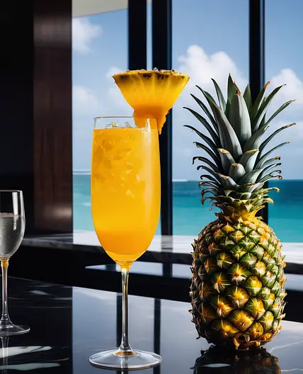 Pineapple Turmeric Fizz