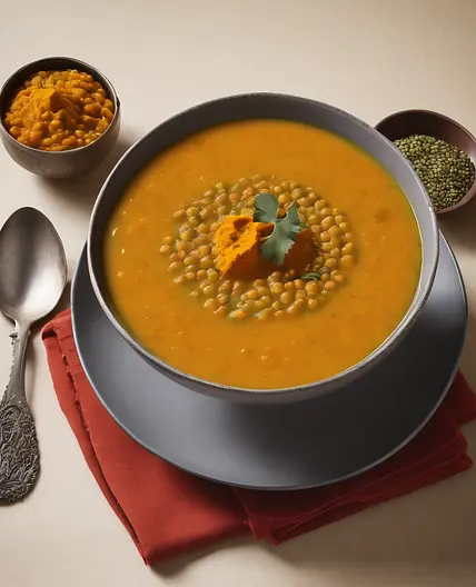 Lentil Soup with Turmeric