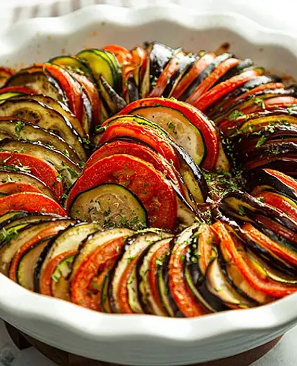 Homemade Ratatouille Recipe (Layered)