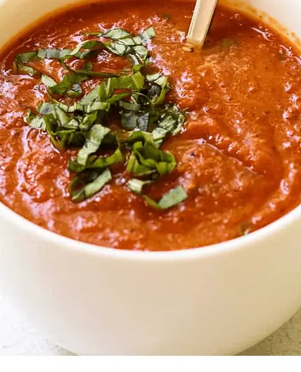 Tomato Basil Soup: