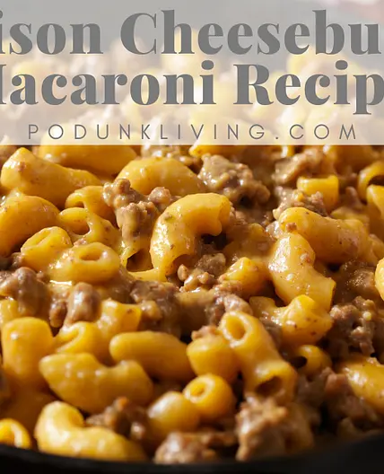 Easy Venison Cheeseburger Macaroni