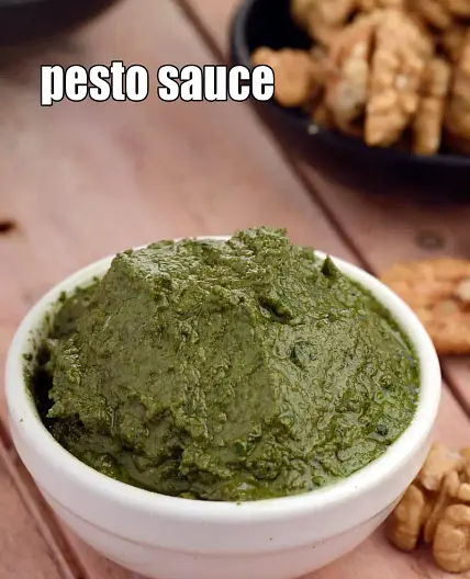 Pesto Sauce Recipe (Basil Pesto)