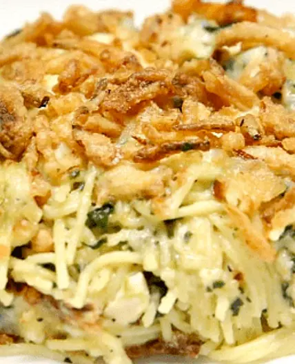 Monterey Chicken Baked Spaghetti