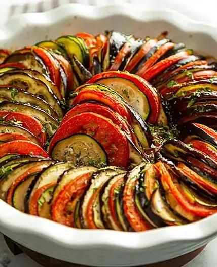 Homemade Ratatouille Recipe (Layered)