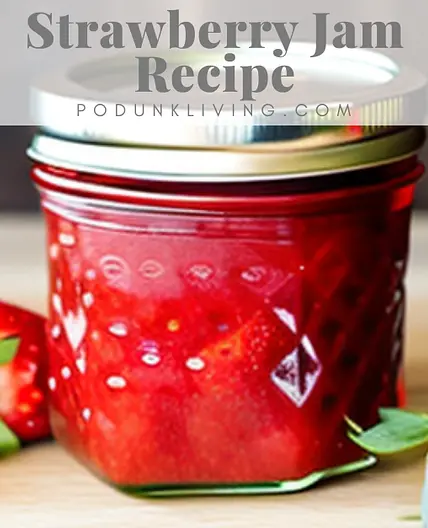 Homemade Strawberry Jam Recipe