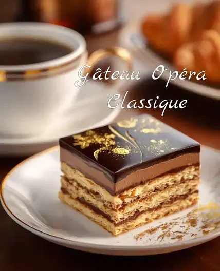Gâteau Opéra Classique