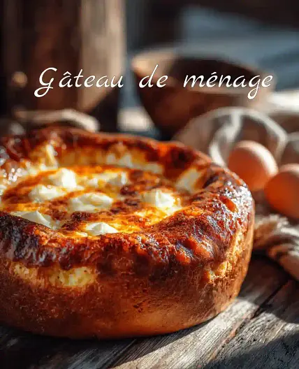 Gâteau de ménage traditionnel (Toutché Comtois)