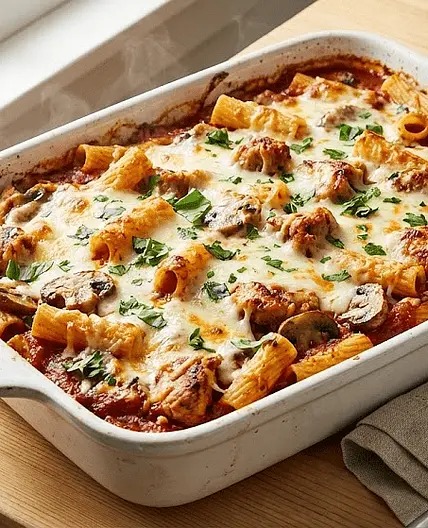 BAKED TURKEY RIGGIES