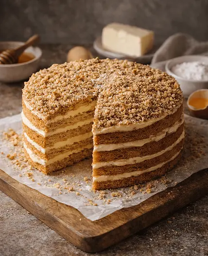 Torte „Ideal“ – nach Mamas Rezept (auf dem Dampfbad)