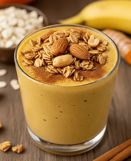 Licuado de Avena "Golden Pumpkin Spice"