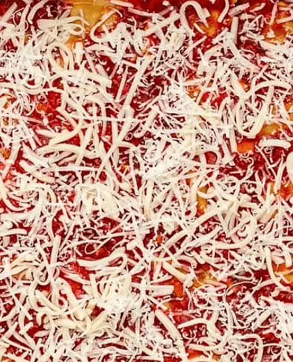 Roasted Veggie & Turkey Ravioli Bake