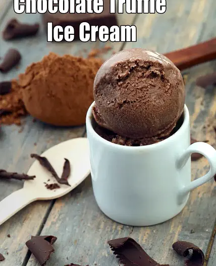 Chocolate Truffle Ice Cream Recipe (Chocolate Recipes)