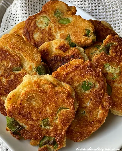 Okra Fritters