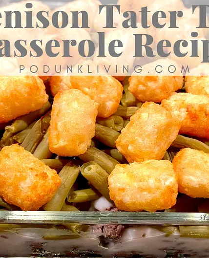 Venison Tater Tot Casserole