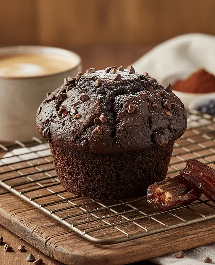 Black Bean Chocolate Bakery Muffins