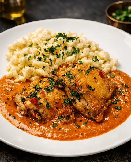 Chicken Paprikáš