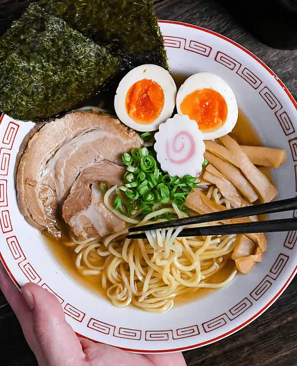 Homemade Shoyu Ramen Noodles (Soy Sauce Flavored Chuka Soba)