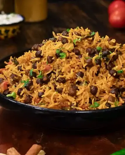 Kala Chana Pulao
