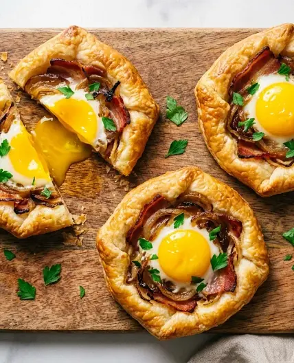 Best Bacon Egg Galettes (35-Min Rustic)