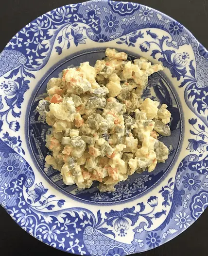 Salad Olivier—Russian Salad
