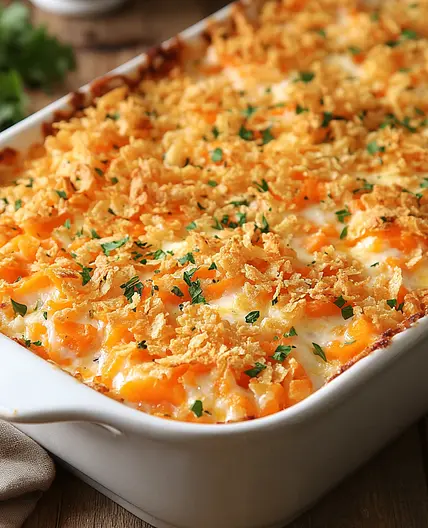 Cheesy Carrot Casserole